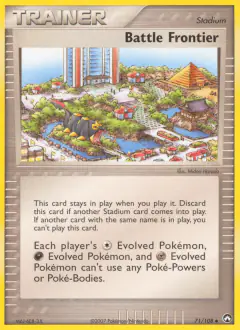 Battle Frontier card (Power Keepers 71) with Seviper in the artwork