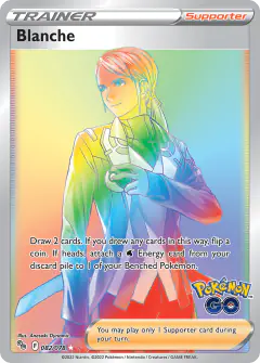 Blanche card (Pokémon GO 82) with Articuno in the artwork
