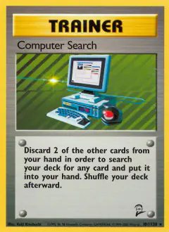 Computer Search card (Base Set 2 101) with Magnemite in the artwork
