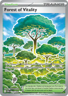 Forest of Vitality card (Perfect Order 109) with Scatterbug in the artwork