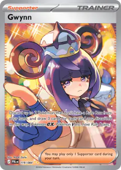 Gwynn card (Pitch Black 119) with Litwick in the artwork