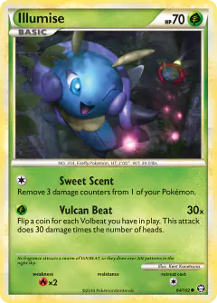 Illumise card (HS—Triumphant 64) with Volbeat in the artwork