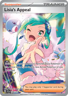 Lisia's Appeal card (Surging Sparks 246) with Altaria in the artwork