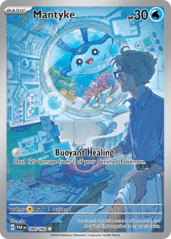 Mantyke card (Paradox Rift 189) with Staryu in the artwork