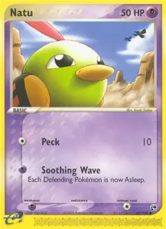 Natu card (Sandstorm 69) with Xatu in the artwork
