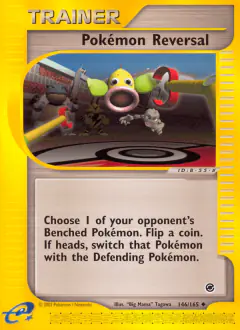 Pokémon Reversal card (Expedition Base Set 146) with Blastoise in the artwork