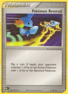 Pokémon Reversal card (Ruby & Sapphire 87) with Zubat in the artwork