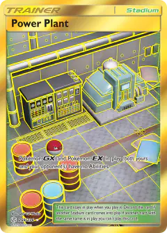 Power Plant card (Cosmic Eclipse 269) with Voltorb in the artwork