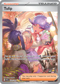 Tulip card (Paradox Rift 259) with Dendra in the artwork